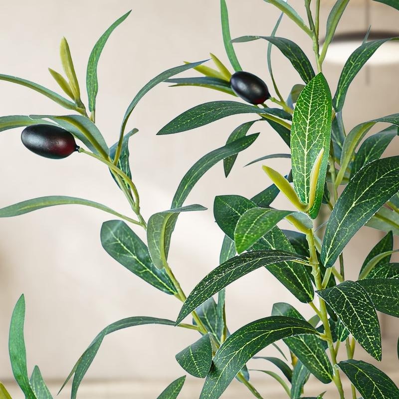 Halvora 8ft Faux Olive Tree gallery image 4