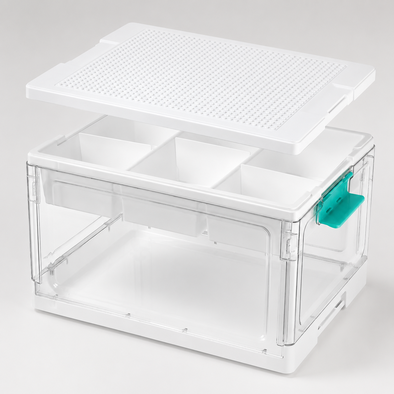 The Clutter-Free Kit — Clear Storage Organizer Bin